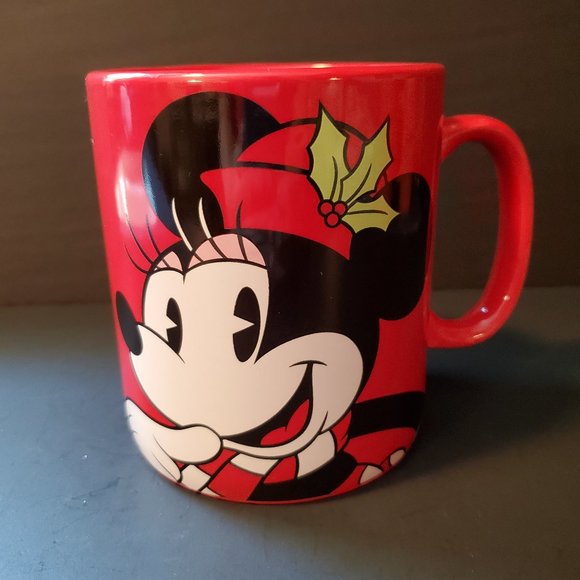 Disney Minnie Mouse Red Jumbo Coffee Mug - Picture 1 of 8